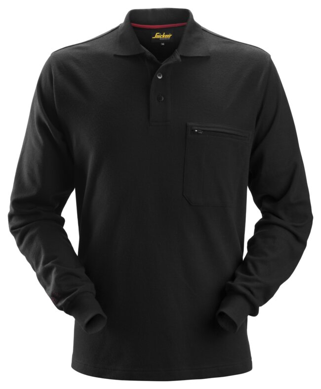 ProtecWork, Long Sleeve Polo Shirt