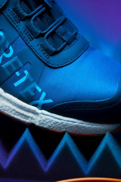 Close up image of a trainer