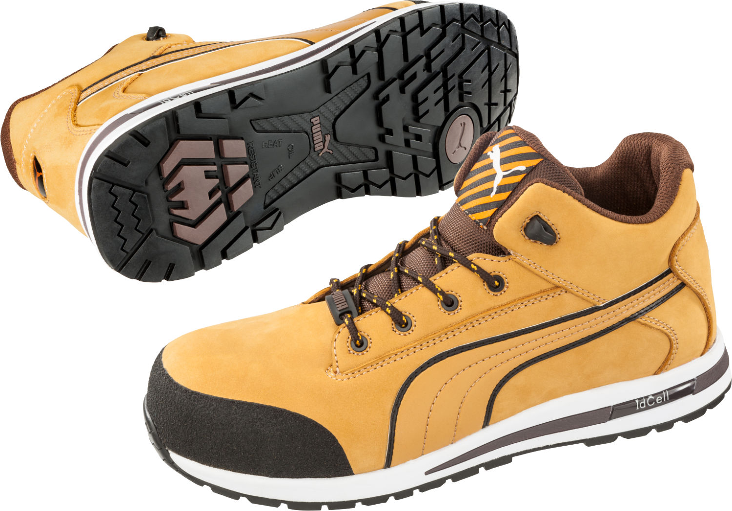- Puma Dash Footwear Safety Mid S3 Wheat HRO SRC MyWorkgear